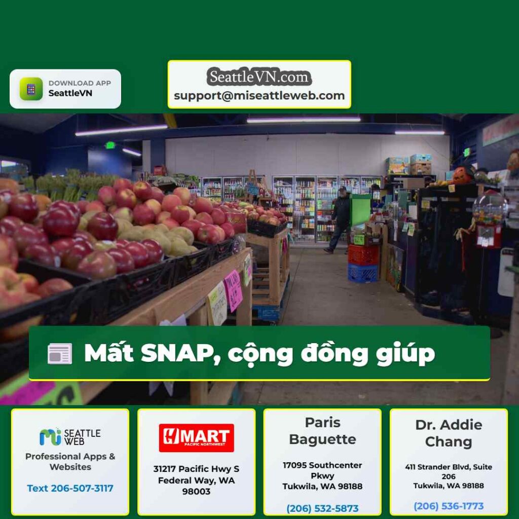Mất SNAP, cộng đồng giúp