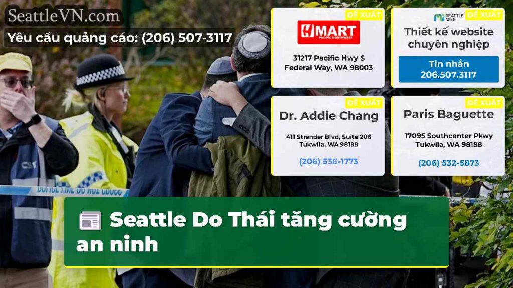 Seattle Do Thái tăng cường an ninh