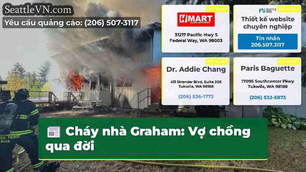 Cháy nhà Graham: Vợ chồng qua đời