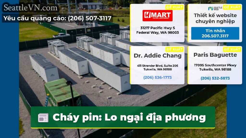 Cháy pin: Lo ngại địa phương