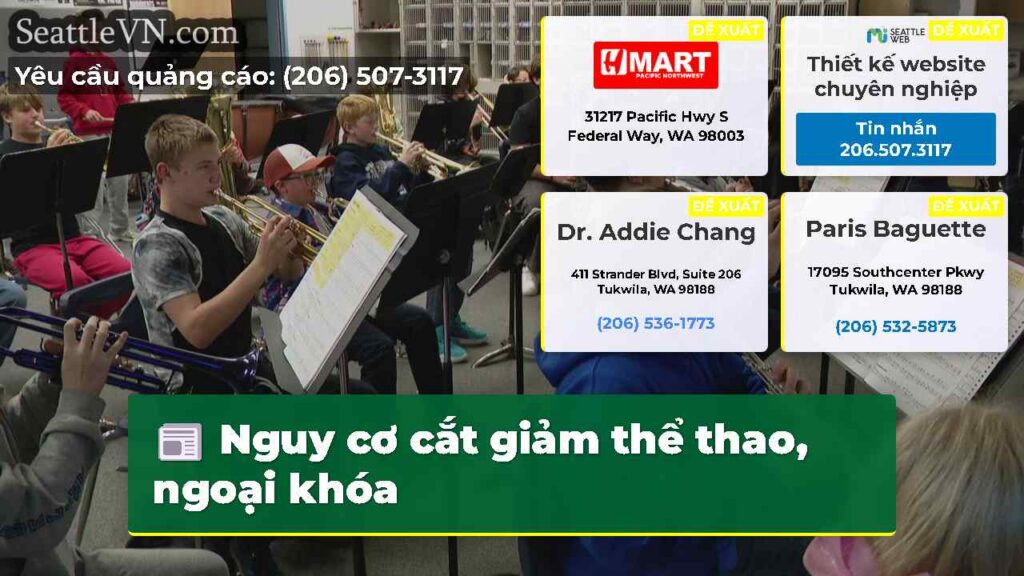 Nguy cơ cắt giảm thể thao, ngoại khóa