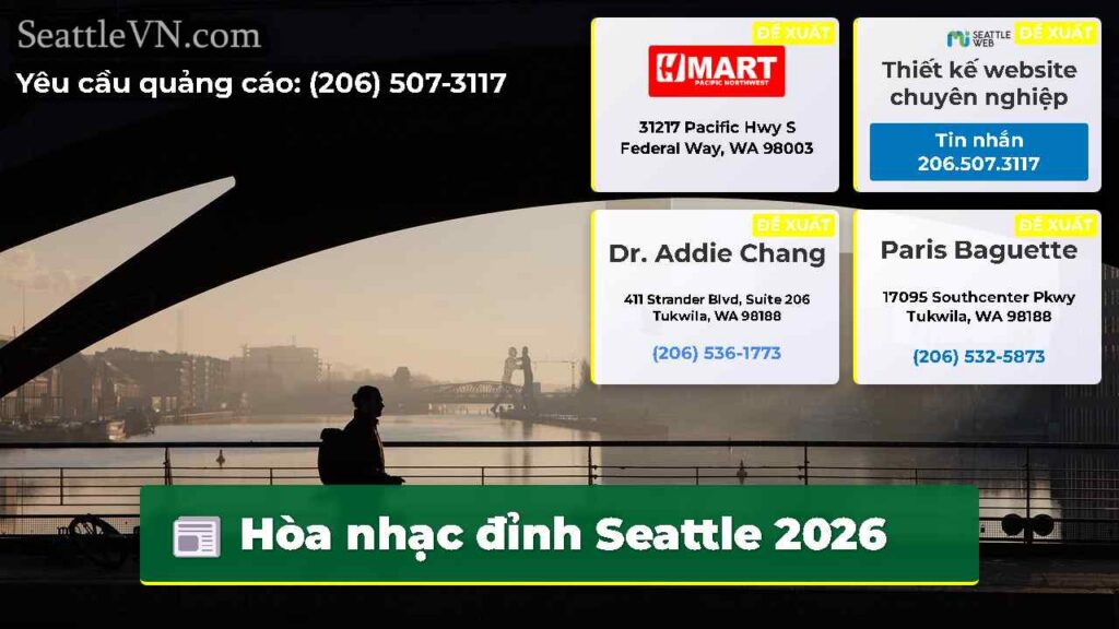 Hòa nhạc đỉnh Seattle 2026