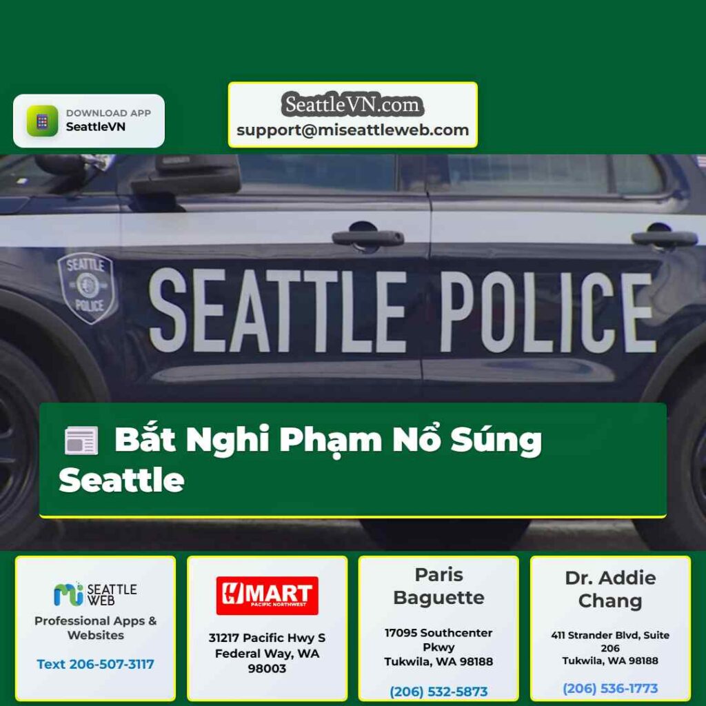 Bắt Nghi Phạm Nổ Súng Seattle