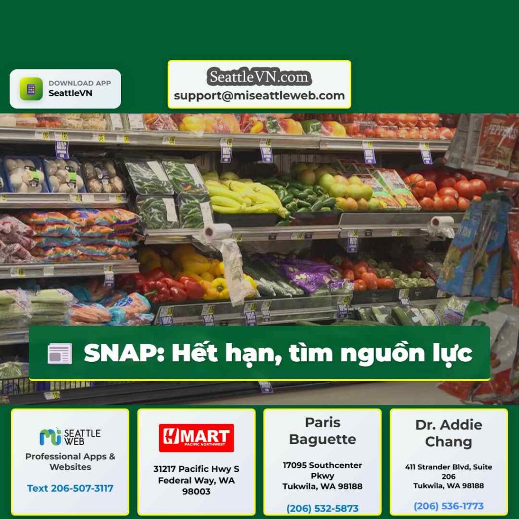 SNAP: Hết hạn, tìm nguồn lực