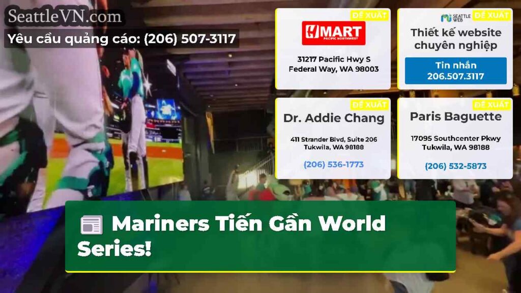 Mariners Tiến Gần World Series!