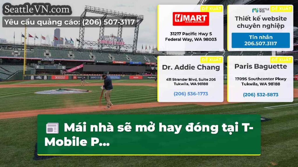 Mái nhà sẽ mở hay đóng tại T-Mobile P...
