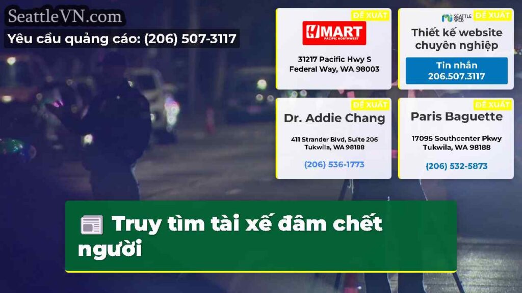 Truy tìm tài xế đâm chết người