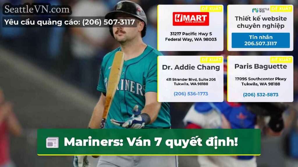Mariners: Ván 7 quyết định!