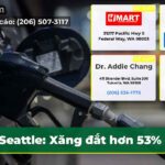 Seattle Xăng đắt hơn 53%