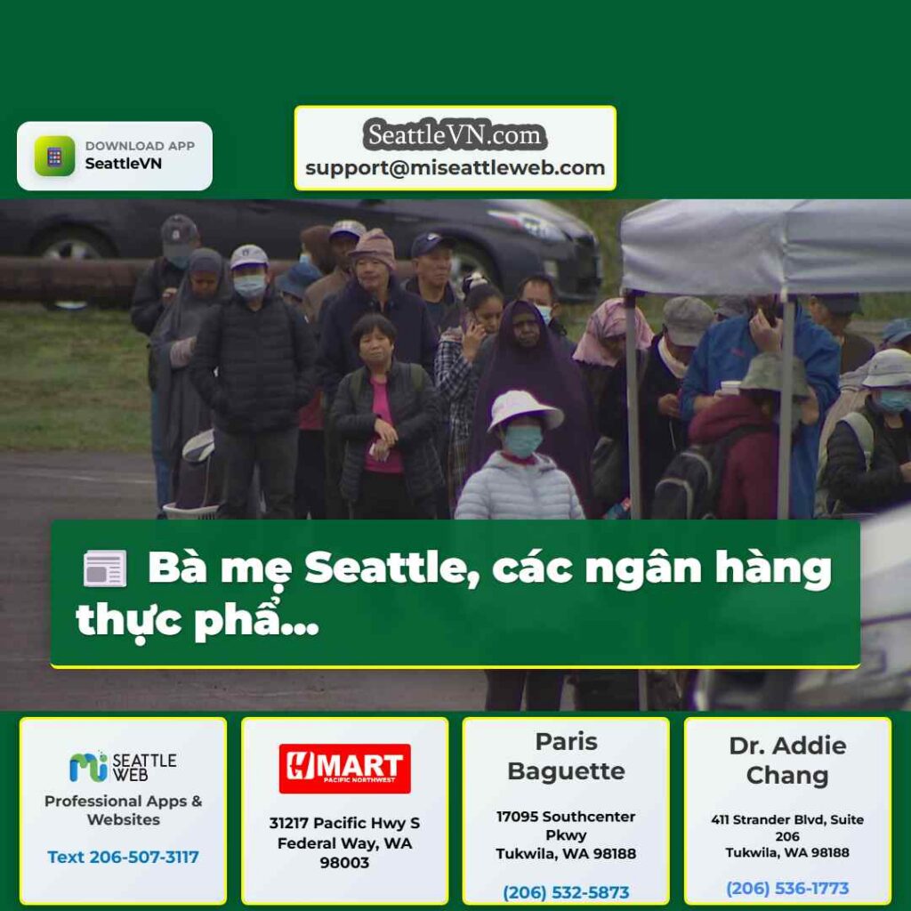 Bà mẹ Seattle, các ngân hàng thực phẩ...