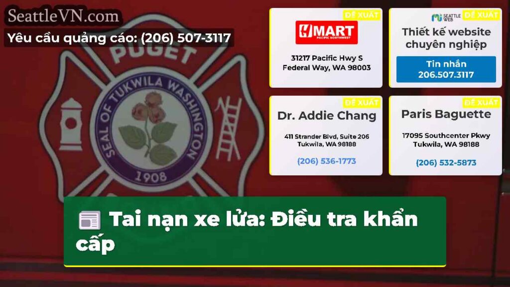 Tai nạn xe lửa: Điều tra khẩn cấp