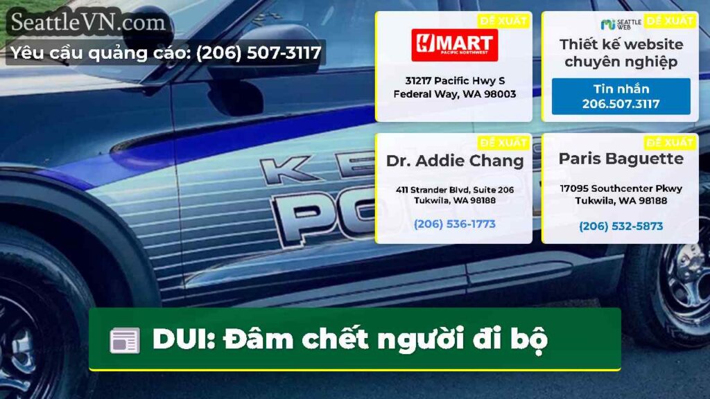 DUI: Đâm chết người đi bộ