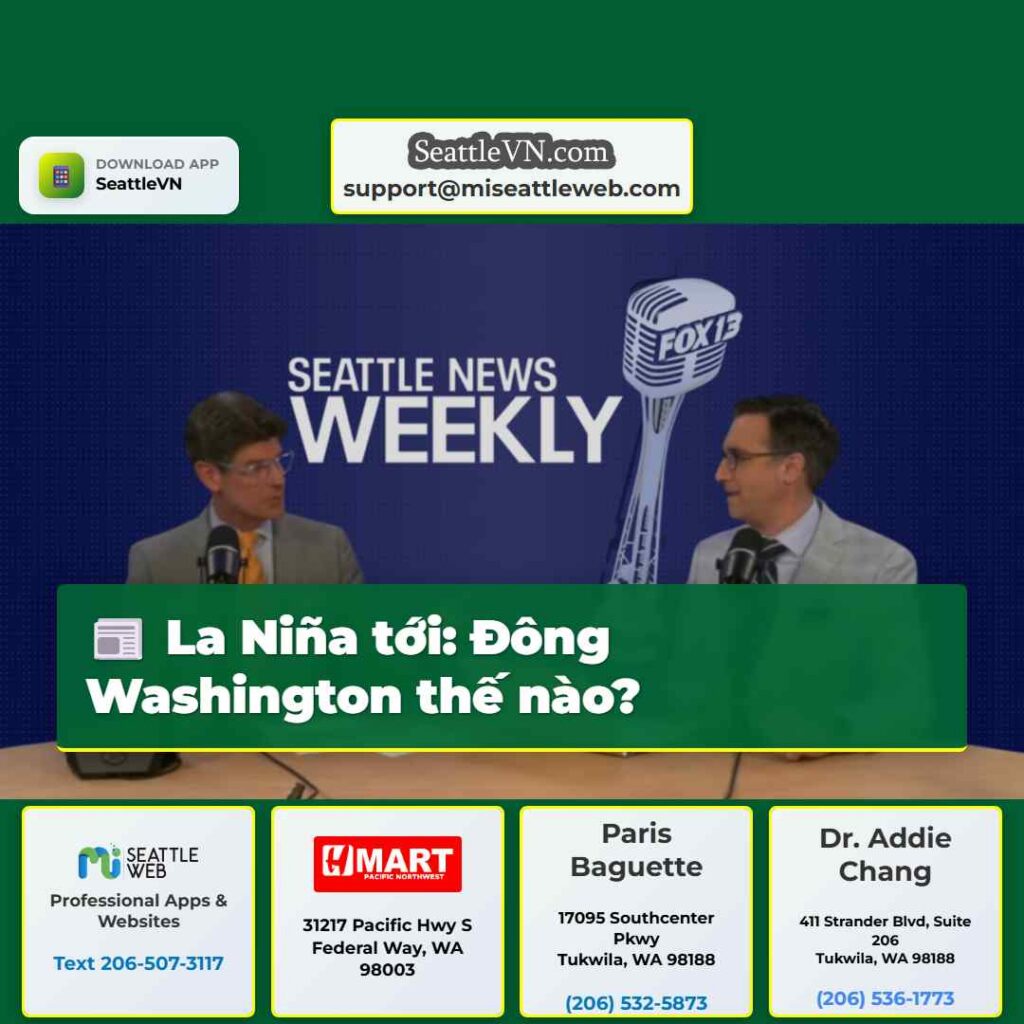 La Niña tới: Đông Washington thế nào?