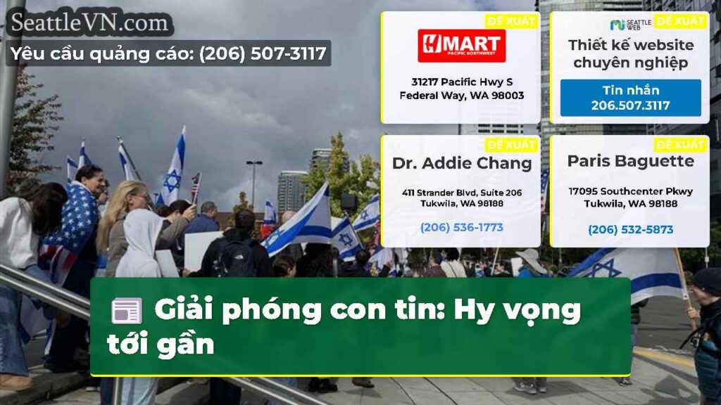 Giải phóng con tin: Hy vọng tới gần
