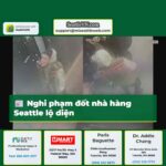 Nghi phạm đốt nhà hàng Seattle lộ diện