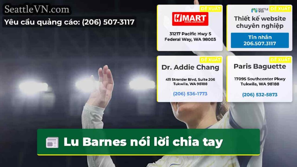 Lu Barnes nói lời chia tay