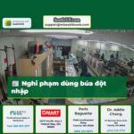 Nghi phạm dùng búa đột nhập