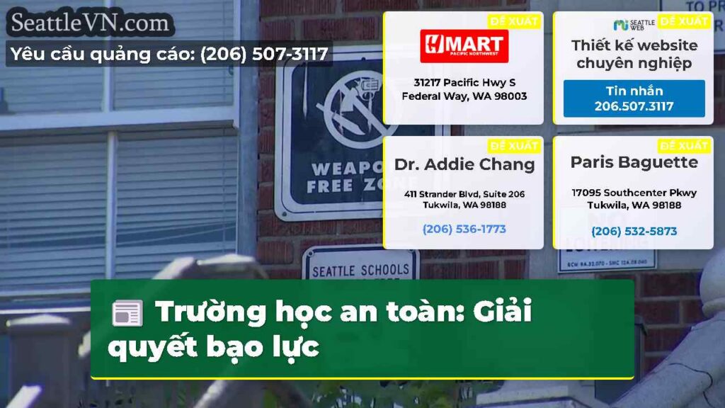 Trường học an toàn: Giải quyết bạo lực