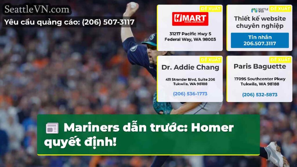 Mariners dẫn trước: Homer quyết định!