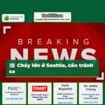 Cháy lớn ở Seattle cần tránh xa