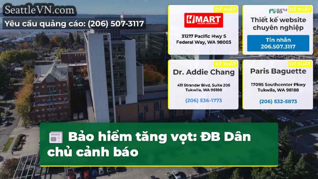 Bảo hiểm tăng vọt: ĐB Dân chủ cảnh báo