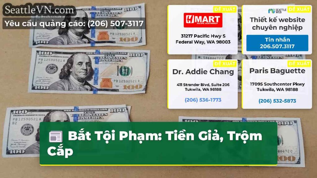 Bắt Tội Phạm: Tiền Giả, Trộm Cắp