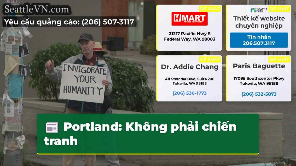 Portland: Không phải chiến tranh