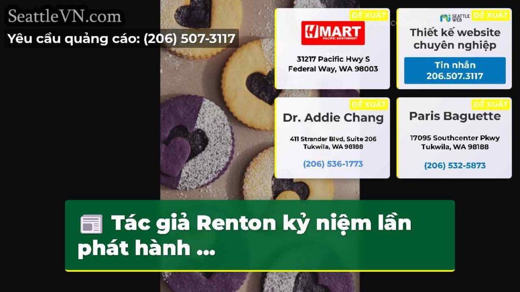 Tác giả Renton kỷ niệm lần phát hành ...