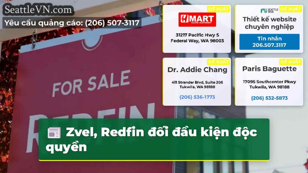 Zvel, Redfin đối đầu kiện độc quyền
