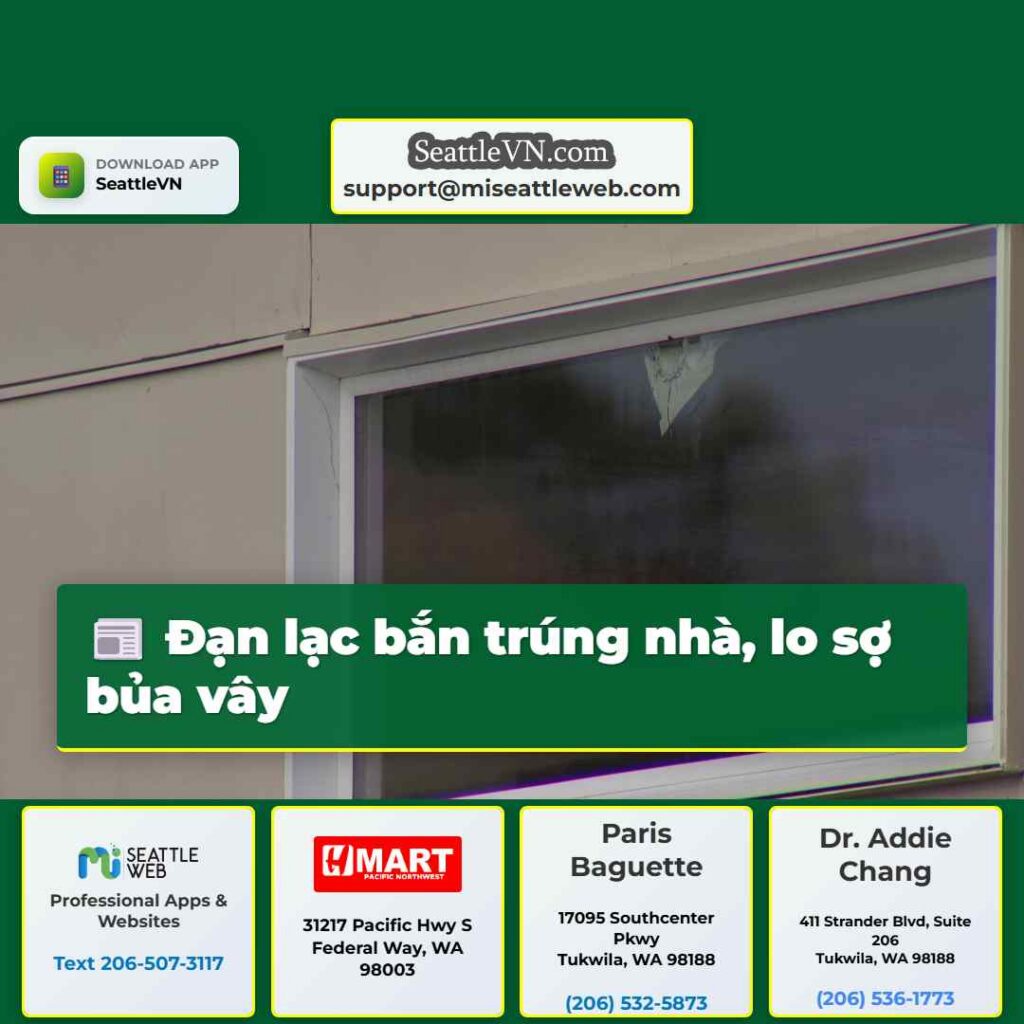 Đạn lạc bắn trúng nhà, lo sợ bủa vây