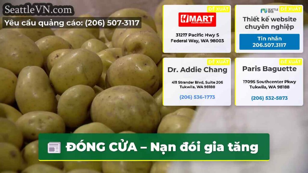 ĐÓNG CỬA – Nạn đói gia tăng
