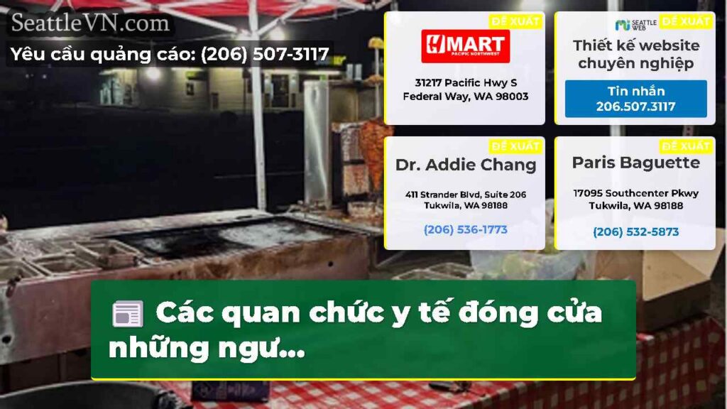 Các quan chức y tế đóng cửa những ngư...