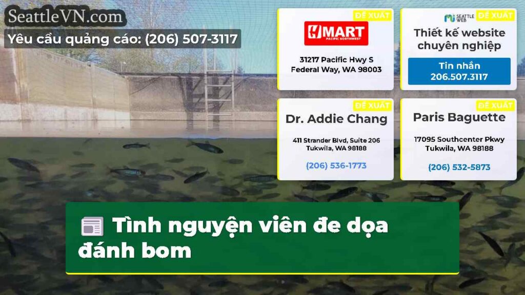 Tình nguyện viên đe dọa đánh bom