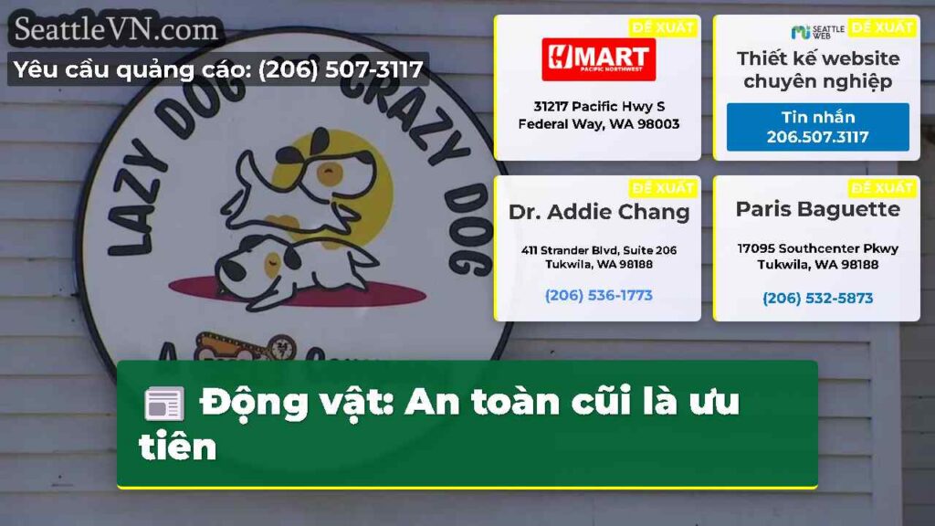 Động vật: An toàn cũi là ưu tiên