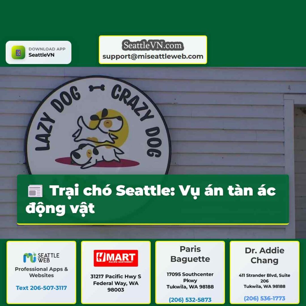 Trại chó Seattle: Vụ án tàn ác động vật