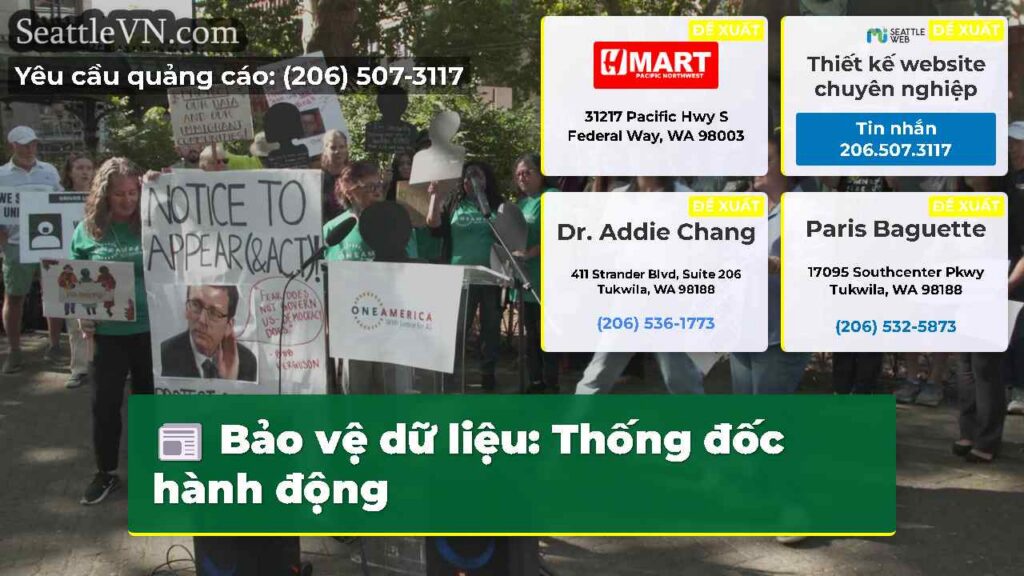 Bảo vệ dữ liệu: Thống đốc hành động