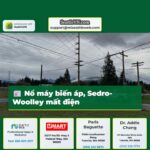 Nổ máy biến áp Sedro-Woolley mất điện