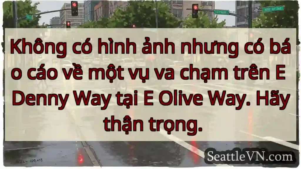Không có hình ảnh nhưng có báo cáo về một vụ va