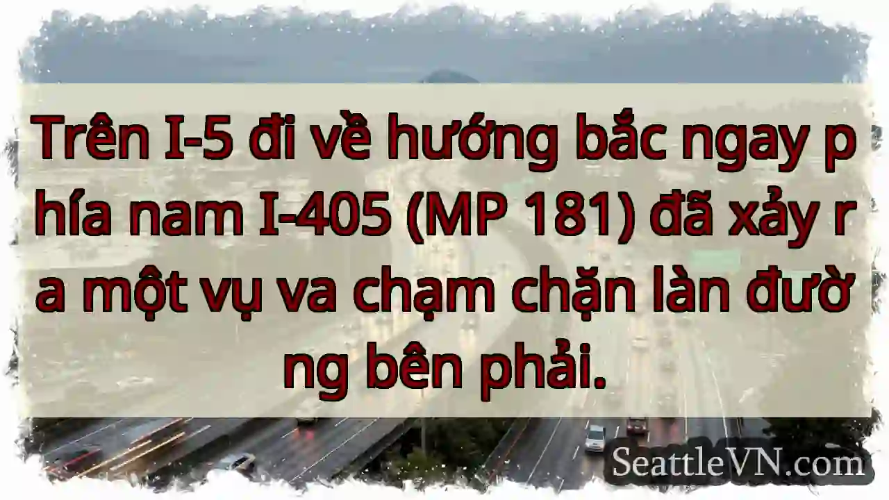 Trên I-5 đi về hướng bắc ngay phía nam I-405 (MP