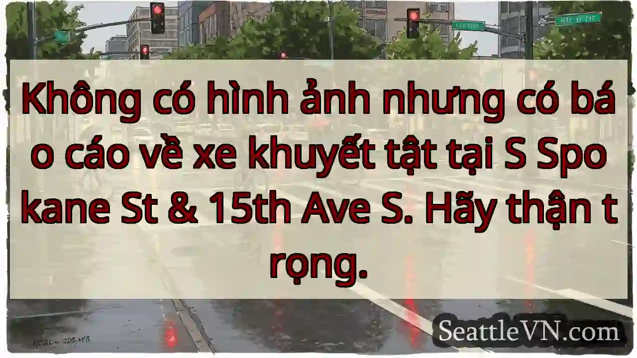 Không có hình ảnh nhưng có báo cáo về xe khuyết