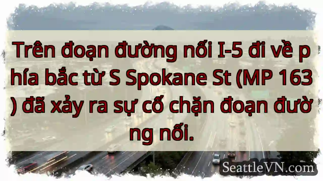 Trên đoạn đường nối I-5 đi về phía bắc từ S