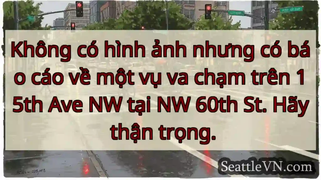 Không có hình ảnh nhưng có báo cáo về một vụ va