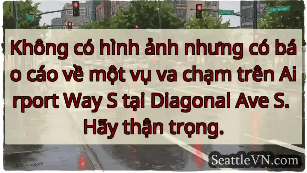Không có hình ảnh nhưng có báo cáo về một vụ va
