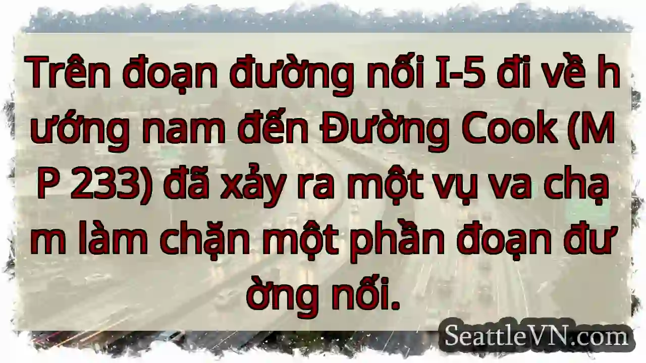 Trên đoạn đường nối I-5 đi về hướng nam đến Đường