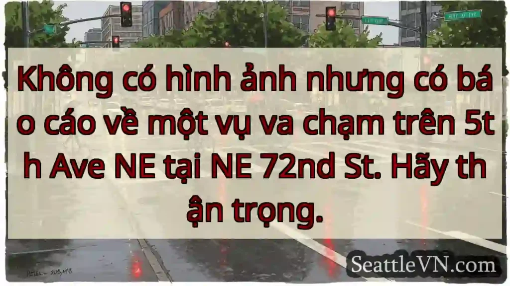 Không có hình ảnh nhưng có báo cáo về một vụ va