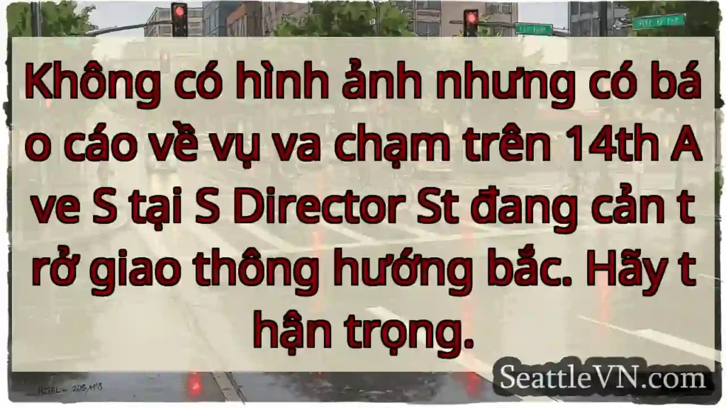 Không có hình ảnh nhưng có báo cáo về vụ va chạm