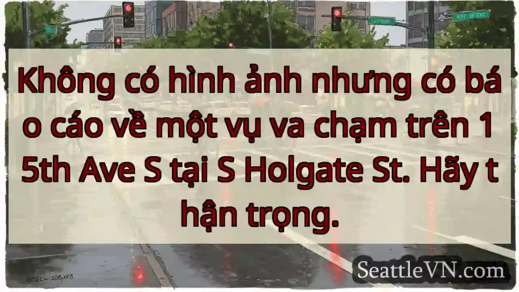 Không có hình ảnh nhưng có báo cáo về một vụ va