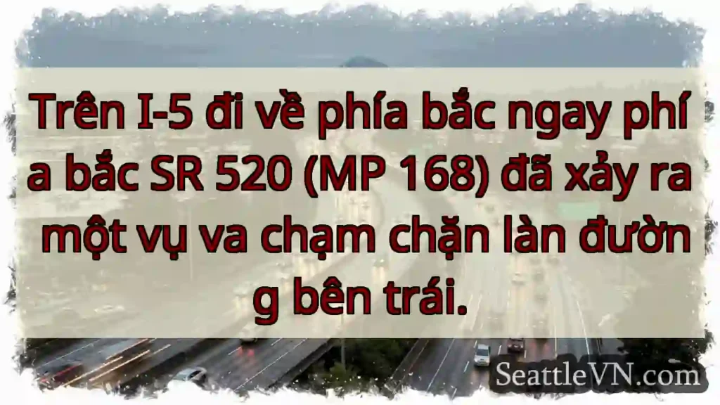 Trên I-5 đi về phía bắc ngay phía bắc SR 520 (MP