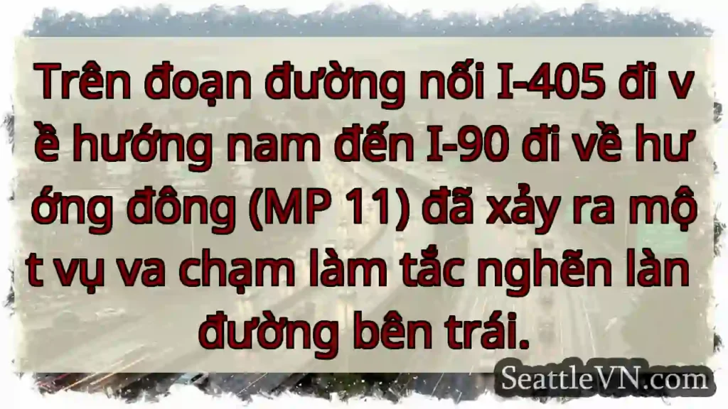 Trên đoạn đường nối I-405 đi về hướng nam đến