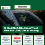 Đuổi Hình Bắn Súng trên Cao Tốc I-5 Nhiều Thanh Niên Bị Bắt Giữ Một Người Dân Bị Thương